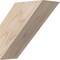 Ekena Millwork 3 1/2"W x 8"D x 8"H Traditional Smooth Knee Brace, Douglas Fir BRC04X08X08TRA00SDF - alternate 1